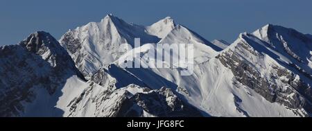 Aussicht vom Fronalpstock, Stoos Stockfoto