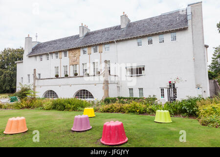 Schottland, Glasgow, Bellahouston Park, Haus für Kunstliebhaber, entworfen von Charles Rennie Mackintosh Stockfoto