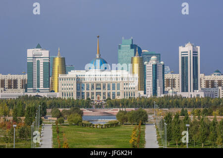 Kasachstan, Astana Stadt neue Administrative Stadt, Präsidentenpalast Stockfoto