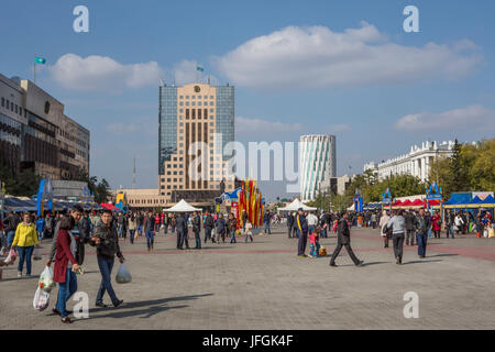 Kasachstan, Astana Stadt, Altstadt, Down Town, das Gebäude Gobernment Agency, Stockfoto