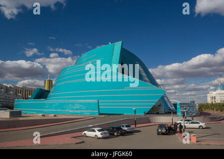 Kasachstan, Astana Stadt, New Verwaltungs-, State Auditorium Building, Manfredi Architekt Stockfoto