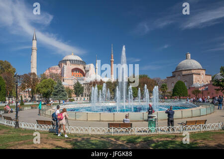 Türkei, Istanbul City, Hagia Sophia Kirche-museum Stockfoto