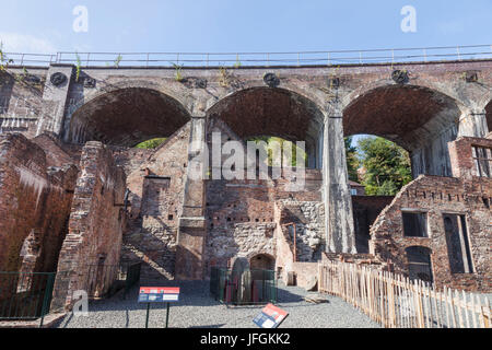 England, Shropshire, Ironbridge, Colbrookdale Museum von Eisen, die oberen Werke Stockfoto