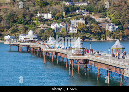 Wales, Bangor, Bangor Pier Stockfoto