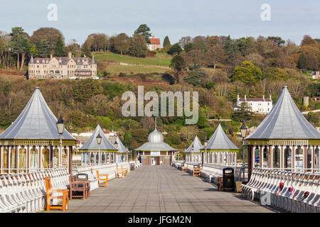 Wales, Bangor, Bangor Pier Stockfoto