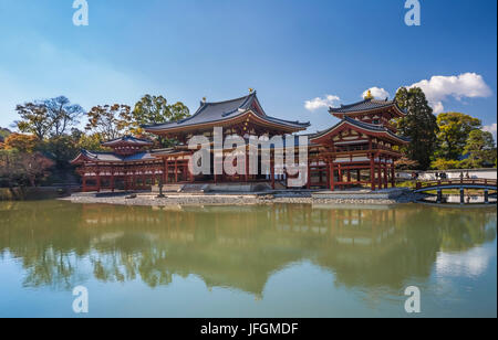 Japan, Uji Stadt Uji Byodo-in Tempel, UNESCO-Welterbe, Stockfoto