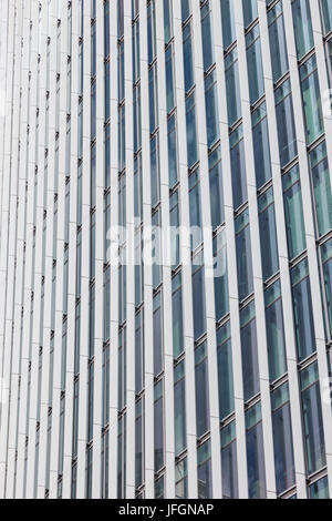 England, London, City of London, Teilansicht des Gebäudes Walkie Talkie Stockfoto