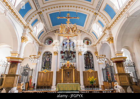 England, London, die Stadt St. Mary-le-Bow Church Stockfoto