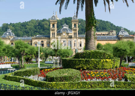 Rathaus, Donostia-San Sebastián, Gipuzkoa, die baskischen Provinzen, Spanien Stockfoto