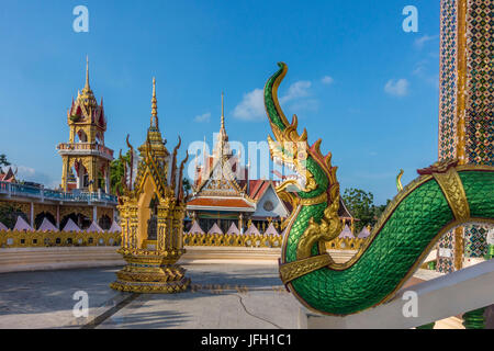 Wat Plai Laem Tempel in Ban Bo Phut, Insel Ko Samui, Thailand, Asien Stockfoto