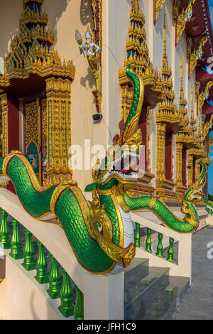 Wat Plai Laem Tempel in Ban Bo Phut, Insel Ko Samui, Thailand, Asien Stockfoto