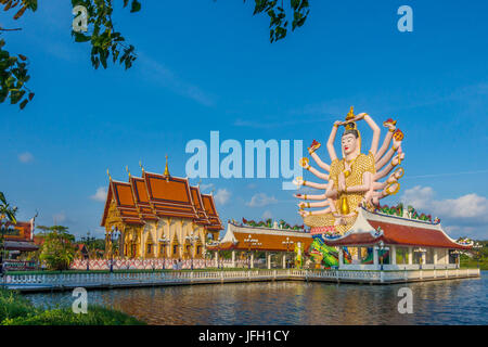 Gott Lao Suwannaram Tempel in Ban Bo Phut, Ko Samui Insel, Thailand, Asien Stockfoto