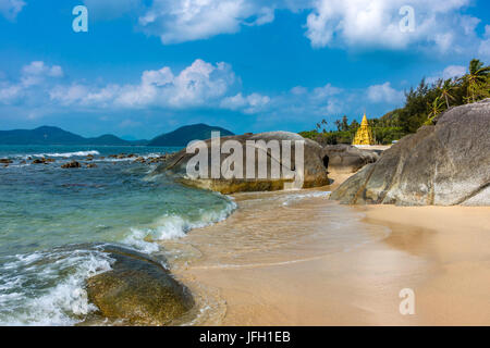 Laem Sor Pagode, Ko Samui, Thailand Stockfoto