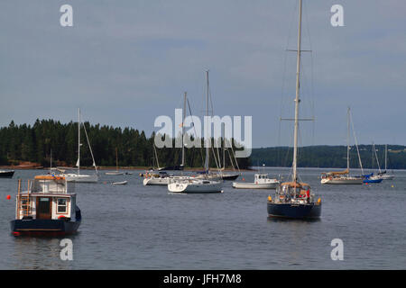 New Brunswick Saint Andrews marina West End Stockfoto