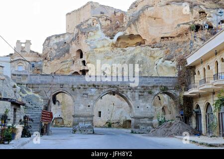 Mustafapasa römische Aquädukt Türkei Stockfoto