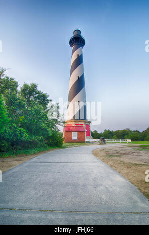 Cape Hatteras Leuchtturm, Outer Banks, North Carolina Stockfoto