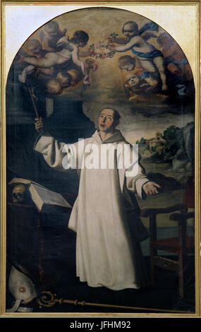 Apotheose des st.bruno San Bruno von Francisco de Zurbaran 1598-1664 Stockfoto