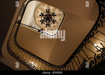 Treppe Auge Innenarchitektur Stockfoto