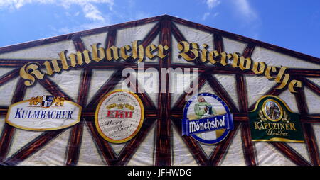Beerweek Festival in Kulmbach, Deutschland Stockfoto
