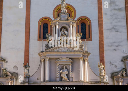 Europa, Deutschland, Rheinland-Pfalz, Mosel, Mosel-Tal, Trier, Benediktinerabtei St. Matthias Stockfoto