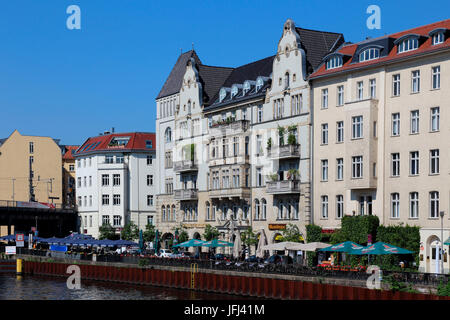 Berlin Nikolaiviertel Stockfoto