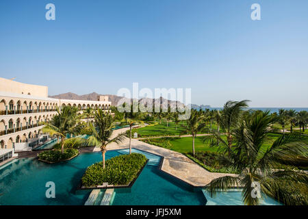 Arabien, Arabische Halbinsel, Sultanat von Oman, Maskat, Hotel Al Bustan Palace Stockfoto