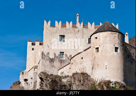 Italien, Südtirol, Vinschgau Kastelbell, Schloss Kastelbell Stockfoto