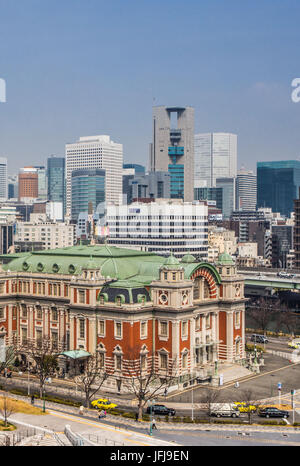 Japan, Kansai, Osaka City, Nakanoshima Central Public Hall Stockfoto