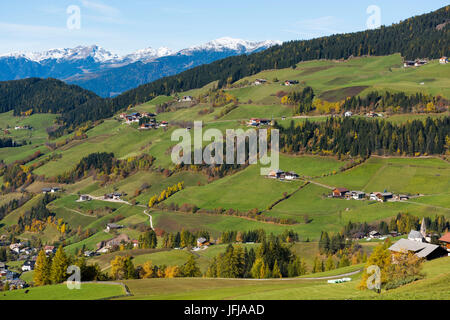 St. Magdalena (Val di Funes)-Trentino Alto Adige, Italien Stockfoto