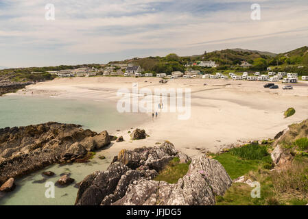 Glenbeg Strand am Ring of Kerry, Brackaharagh, Co, Kerry, Munster, Irland, Europa Stockfoto