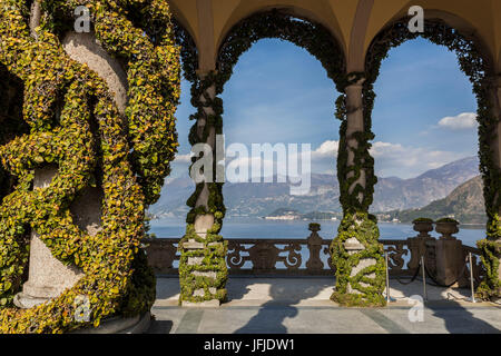 Italien, Lombardei, Comer See Bezirk, Comer See, Villa del Balbianello Stockfoto