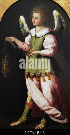 Angel Turiferario von Francisco de Zurbaran 1598-1664 Stockfoto