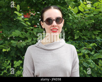 Klara Johanna Lakomy (Tochter von Reinhard Lakomy) Stockfoto