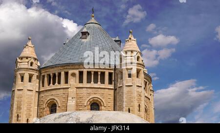 Dormitio Abtei, Jerusalem, Israel Stockfoto