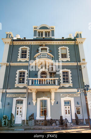 Afrikanischer Handelshafen an der Waterfront in Kapstadt Stockfoto