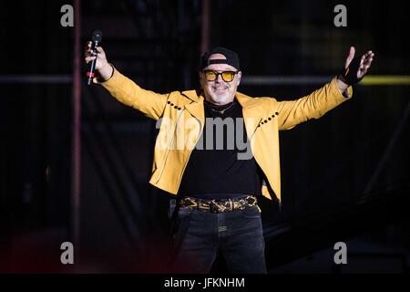 Modena, Italien 1. Juli 2017 Vasco Rossi live bei Vasco Modena Park im Park von Enzo Ferrari in Modena © Roberto Finizio / Alamy Live News Stockfoto