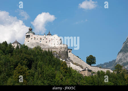 Festung Hohenwerfen, Burg Werfen, Salzburger Land, Österreich Stockfoto