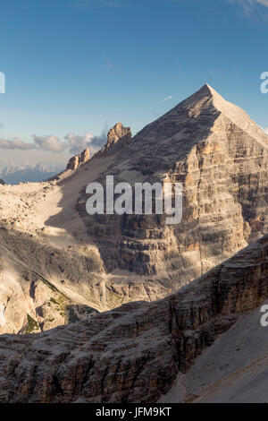 Berg Tofana di Rozes aus der Nord-Westseite, Cortina d ' Ampezzo, Belluno District, Veneto, Italien, Europa Stockfoto