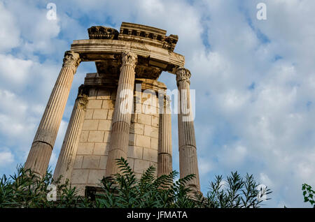 Tempel der Vesta, Rom, Latium, Italien, Europa Stockfoto