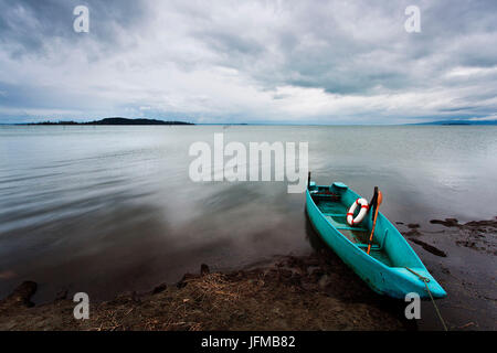 Europa, Italien, Umbrien, Perugia Bezirk, Trasimeno See Stockfoto