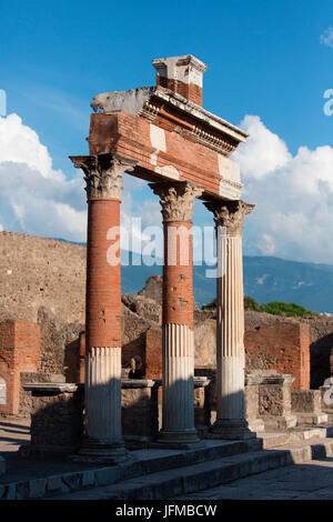 Europa, Italien, Campania, Neapel, Pompei Bezirk, archäologische Ausgrabungen von Pompeji Stockfoto