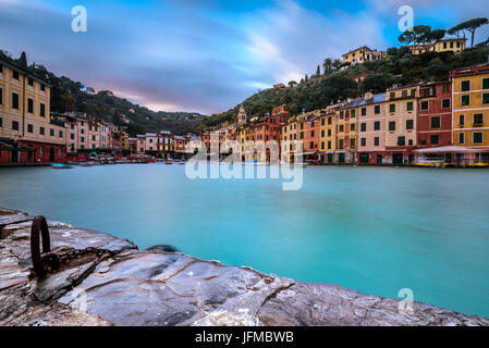 Portofino, Provinz Genua, Italien, Europa Stockfoto