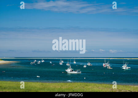 USA, Massachusetts, Cape Cod, Chatham, Chatham Hafen Stockfoto