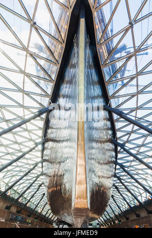 England, London, Greenwich, der Cutty Sark, der Rumpf Stockfoto