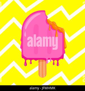 Ice Cream Farbe Vektor Stock Vektor