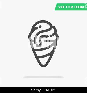 Eis Liniensymbol Stock Vektor