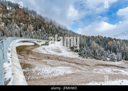 Passo Tre Croci, Cortina D'Ampezzo, Provinz Belluno, Region Venetien, Italien, Europa. Stockfoto