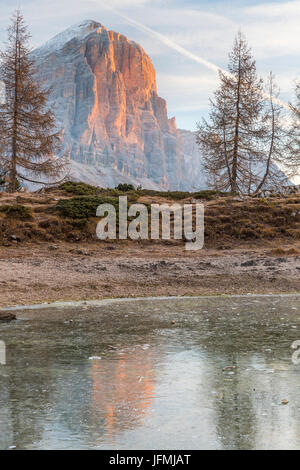 Passo Falzarego, Provinz Belluno, Region Venetien, Italien, Europa. Stockfoto