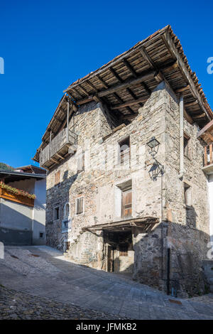 Sutrio, Provinz Udine, Region Friaul-Julisch Venetien, Italien, Europa. Stockfoto