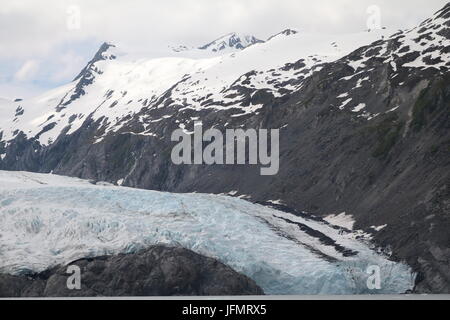 Schnee Caped Berge in der Great Alaskan im Freien Stockfoto